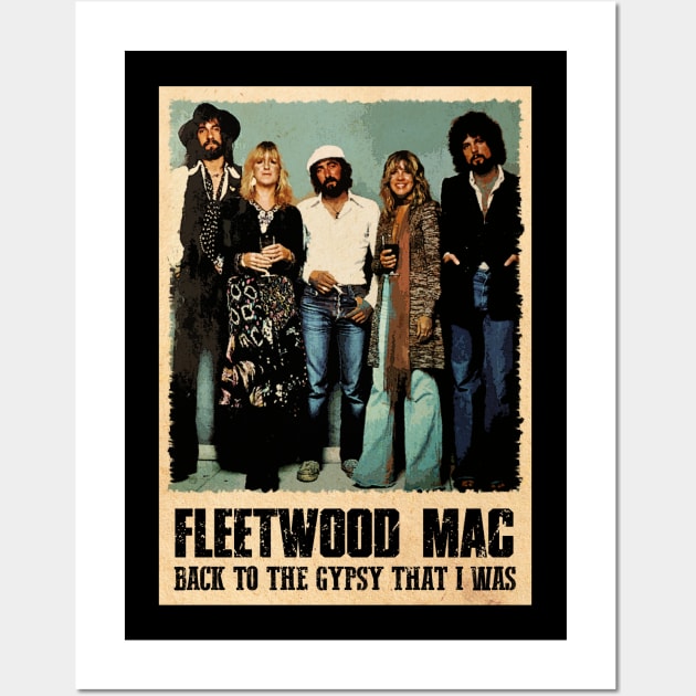 Rumours Revealed Fleetwood Mac's Musical Odyssey Wall Art by Iron Astronaut